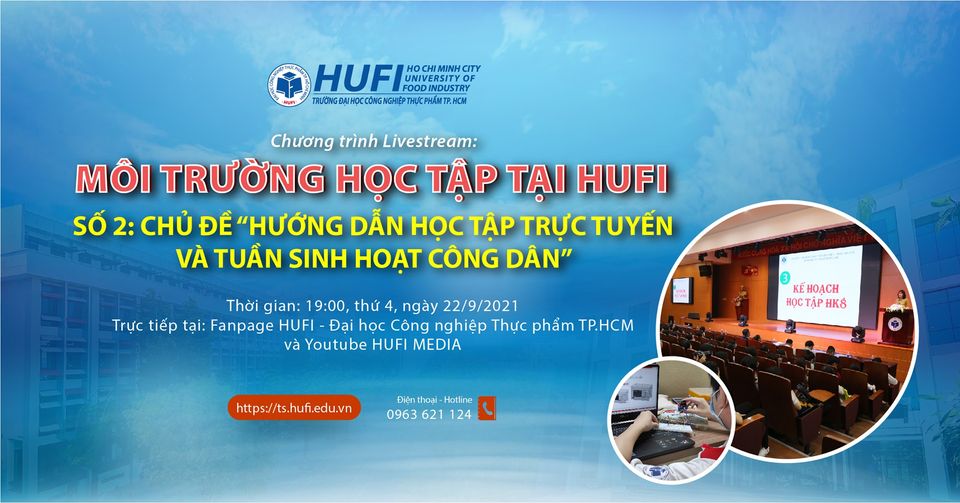 Thông báo về việc tổ chức buổi hướng dẫn học tập trực tuyến và sinh hoạt quy chế Tuần sinh hoạt công dân sinh viên đầu khóa 2021-2022
