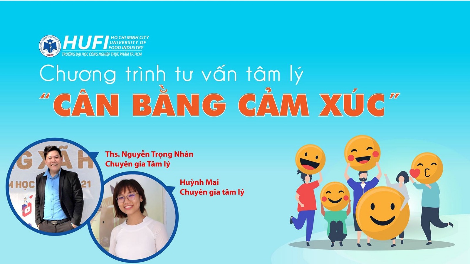 Chương trình Tư vấn tâm lý với chủ đề: CÂN BẰNG CẢM XÚC