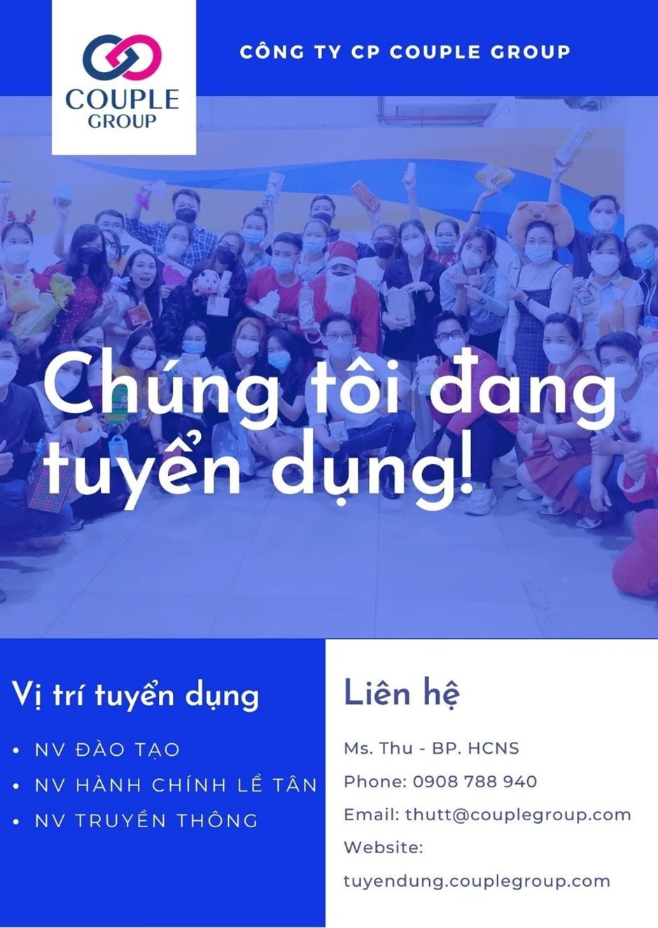Thông báo tuyển dụng nhân viên