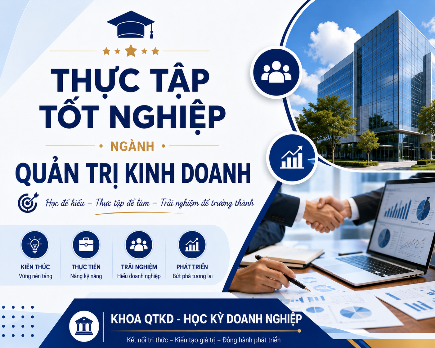 HỌC KỲ DOANH NGHIỆP - KHOÁ 14 - NGÀNH QUẢN TRỊ KINH DOANH
